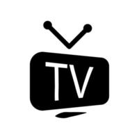 Vorlage für Fernsehsymbole vektor