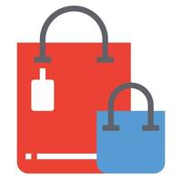 Einkaufstasche-Symbol-Vektor-Illustration. vektor