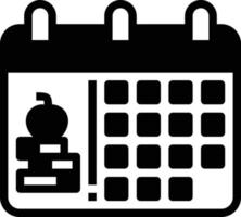 Kalender-Icon-Vektor-Llustration vektor