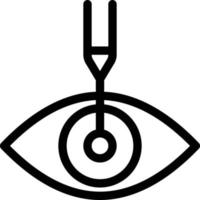 ögonkirurgi vektor illustration på en bakgrund. premium kvalitet symbols.vector ikoner för koncept och grafisk design.