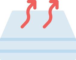 luftflöde vektor illustration på en bakgrund. premium kvalitet symbols.vector ikoner för koncept och grafisk design.