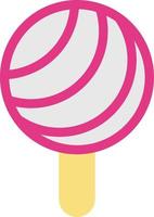 lollipop-vektorillustration auf einem hintergrund. hochwertige symbole. vektorikonen für konzept und grafikdesign. vektor