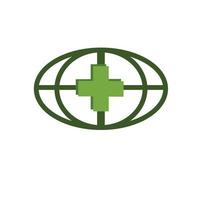 gesundes globales Logo vektor