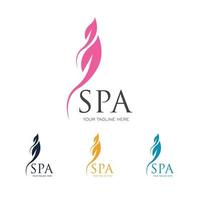 Spa-Beauty-Logo vektor