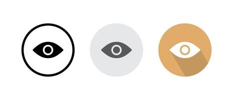 Ansicht, Viewer-Icon-Vektor. Zuschauerzeichen Symbol für Streaming-Video vektor
