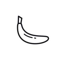 Design-Vorlage für das Logo des Frucht-Bananen-Symbols vektor