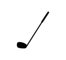 Stick-Golf-Symbol Vektor-Logo-Vorlage vektor