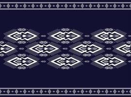 geometriskt etniskt mönster traditionellt designmönster som används för kjol, matta, tapeter, kläder, omslag, batik, tyg, kläder, mode, arkvit bakgrund vektor och illustration broderimönster