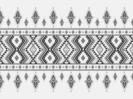 geometriskt etniskt mönster traditionellt designmönster som används för kjol, matta, tapeter, kläder, omslag, batik, tyg, kläder, mode, arkvit bakgrund vektor och illustration broderimönster