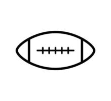 Rugby-Symbol-Vektor-Logo-Vorlage vektor