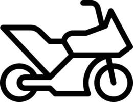 motorcykel vektor illustration på en bakgrund. premium kvalitet symbols.vector ikoner för koncept och grafisk design.