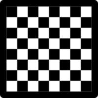 schackbräde bakgrund med rundad svart ram vektor