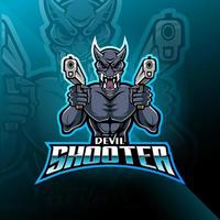 Devil-Shooter-Sport vektor