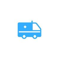 Auto-Symbol, Bus, Krankenwagen-Symbol-Vektor-Design-Symbol vektor