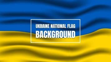 Vektor Ukraine Nationalflagge Hintergrund