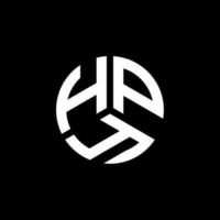 hpy-Buchstaben-Logo-Design auf weißem Hintergrund. hpy kreatives Initialen-Buchstaben-Logo-Konzept. hpy Briefdesign. vektor