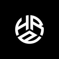 HRP brev logotyp design på vit bakgrund. hrp kreativa initialer brev logotyp koncept. hrp bokstavsdesign. vektor