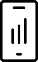 signalvektorillustration auf einem hintergrund. hochwertige symbole. vektorikonen für konzept und grafikdesign. vektor