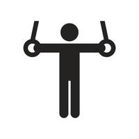 sport set icon illustration, gesunde körperliche fitness. Sportausrüstung. vektor