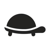 sköldpadda ikon illustration. vektordesigner som är lämpliga för webbplatser, appar med mera. vektor