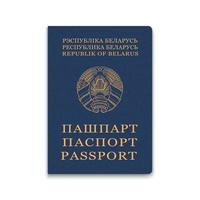 Reisepass von Weißrussland vektor