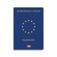 Pass der Europäischen Union vektor