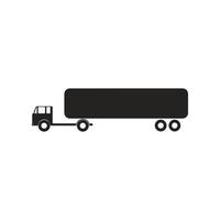 lkw-auto-symbol-illustration. Vektordesign eignet sich sehr gut für Logos, Websites, Apps, Banner. vektor