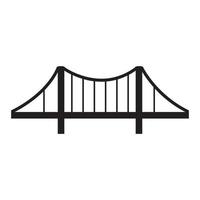 Brücke-Logo-Vektor vektor