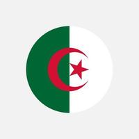 Land Algerien. Algerien-Flagge. Vektor-Illustration. vektor