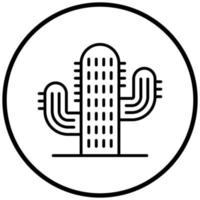 Kaktus-Icon-Stil vektor