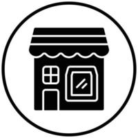 Store-Icon-Stil vektor