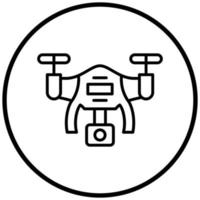 Drohnen-Icon-Stil vektor