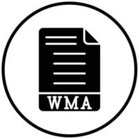 WMA-Symbolstil vektor