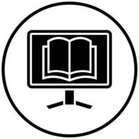 E-Book-Icon-Stil vektor