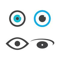 Augenpflege-Logo vektor