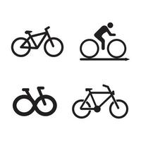 Fahrrad-Symbol-Logo vektor