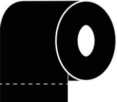 Toilettenpapier-Symbol. Toilettenpapier auf weißem Hintergrund. flacher Stil. toilettenpapierschild für ihr webseitendesign, logo, app, ui. vektor