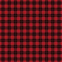svart röd tartan pläd skotsk sömlös mönster textur från tartan pläd dukar vektor
