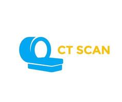 CT-Scan-Vektorsymbol vektor