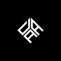daa-Buchstaben-Logo-Design auf schwarzem Hintergrund. daa kreative Initialen schreiben Logo-Konzept. daa Briefgestaltung. vektor