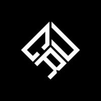 cru-Brief-Logo-Design auf schwarzem Hintergrund. cru kreative Initialen schreiben Logo-Konzept. Cru Briefgestaltung. vektor