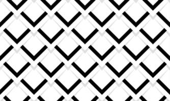 schwarz-weißes Rautenrechteck monochromes geometrisches Muster für abstrakte Tapete oder grafisches Element vektor