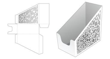 schablonierte Bokkshelf-Stanzschablone vektor