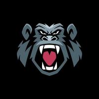 gorilla arg logotyp mallar vektor