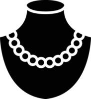 Vektorsymbol für Perlenkette vektor