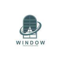 Home-Fenster-Logo, Home-Icon-Design vektor