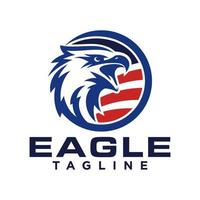 eagle bird logotyp design vektor mall