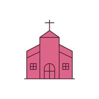 dyrka kristna kyrkan ikon vektor