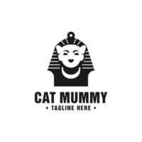 kattmamma illustration logotypdesign vektor