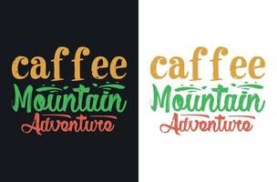 camping typografi t-shirt designmall vektor